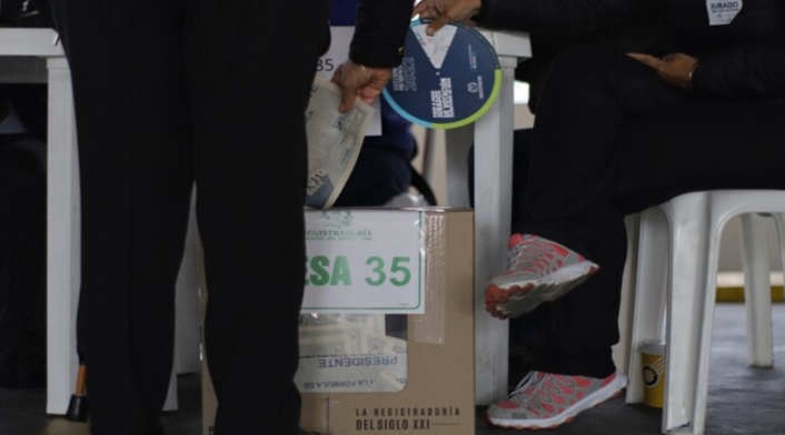 Puesto de votación Puesto de votación en Unicentro