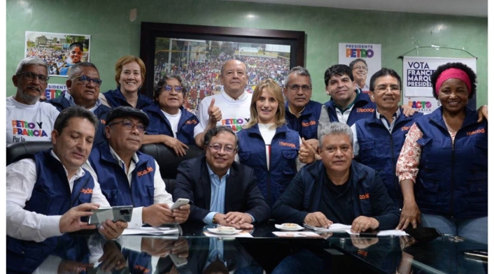 Fecode y Gustavo Petro Fecode y Gustavo Petro