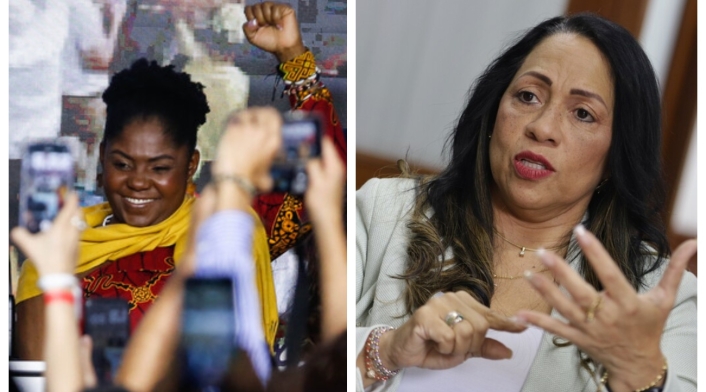Francia Márquez y Marelen Castillo Francia Márquez y Marelen Castillo, fórmulas vicepresidenciales