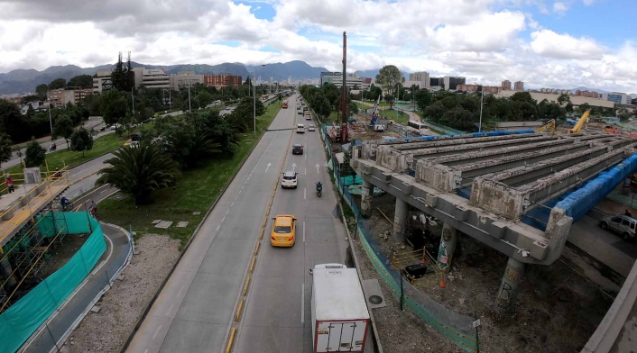 Obra puente Avenida 68 con Calle 26 Obra puente Avenida 68 con Calle 26