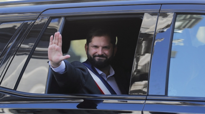 Gabriel Boric, presidente de Chile