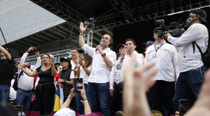 Federico Gutiérrez en cierre de campaña presidencial