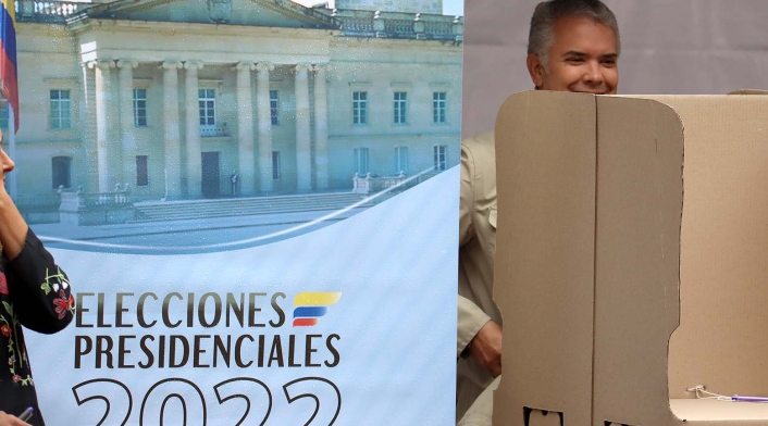 Elecciones 2022 Iván Duque invita a votar sin odios y sin prejuicios Elecciones 2022 Iván Duque invita a votar sin odios y sin prejuicios