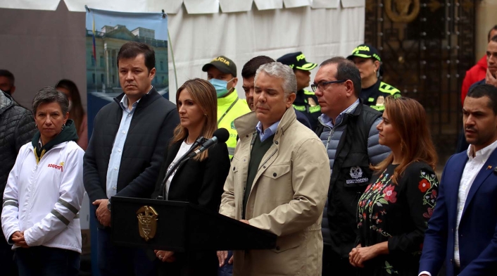 Elecciones 2022 Iván Duque invita a votar sin odios y sin prejuicios Elecciones 2022 Iván Duque invita a votar sin odios y sin prejuicios
