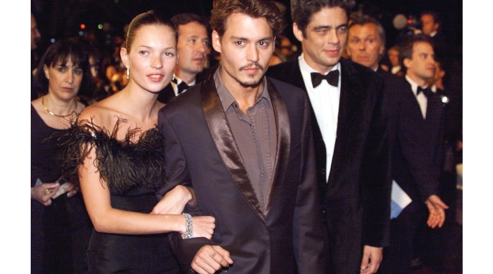 Kate Moss y Johnny Depp tuvieron una relación en los 90's