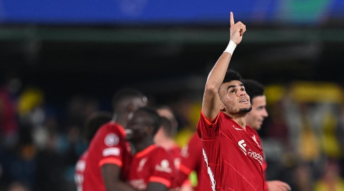Luis Díaz con Liverpool Luis Díaz con Liverpool