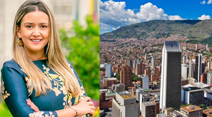 María Camila Villamizar, secretaria de Gobierno de Medellín María Camila Villamizar, secretaria de Gobierno de Medellín