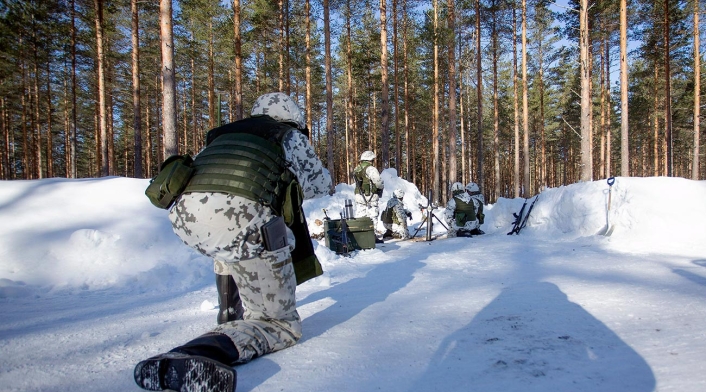 Militares de Finlandia en operativo Militares de Finlandia en operativo
