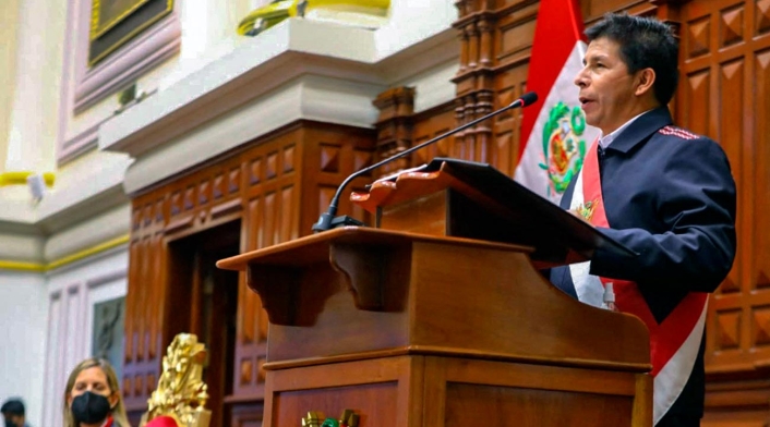 Pedro Castillo, presidente de Perú Pedro Castillo, presidente de Perú