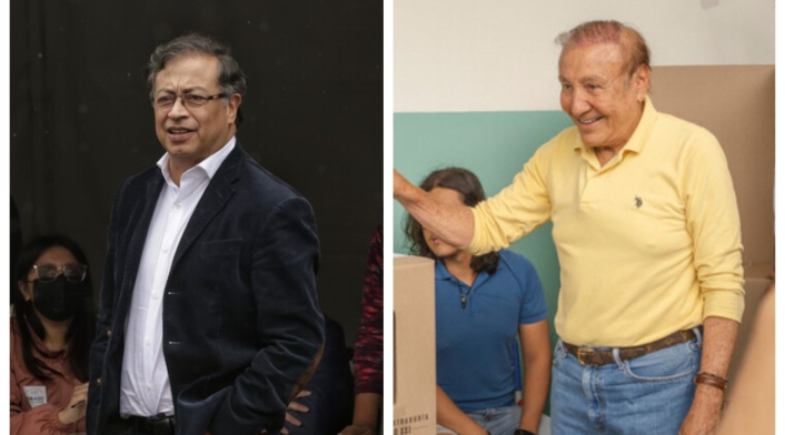 Gustavo Petro y Rodolfo Hernández pasan a segunda vuelta presidencial.