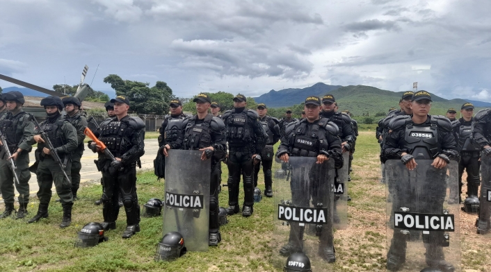 Policía de Norte de Santander, lista para salir al Catatumbo