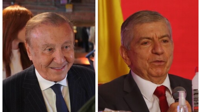Rodolfo Hernández y Cesar Gaviria Rodolfo Hernández y Cesar Gaviria se insultan