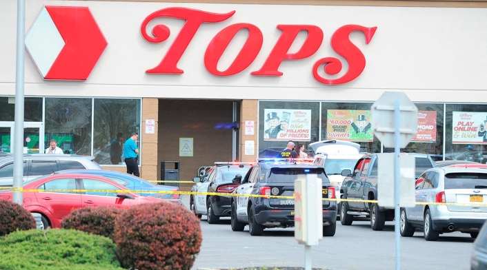 Autoridades atienden tiroteo en Búfalo, Estados Unidos Tiroteo en Búfalo, Estados Unidos