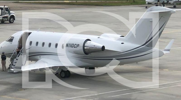 Avión en donde extraditan a Otoniel Avión en donde extraditan a Otoniel
