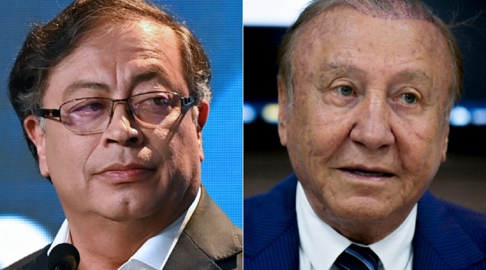 Gustavo Petro y Rodolfo Hernández