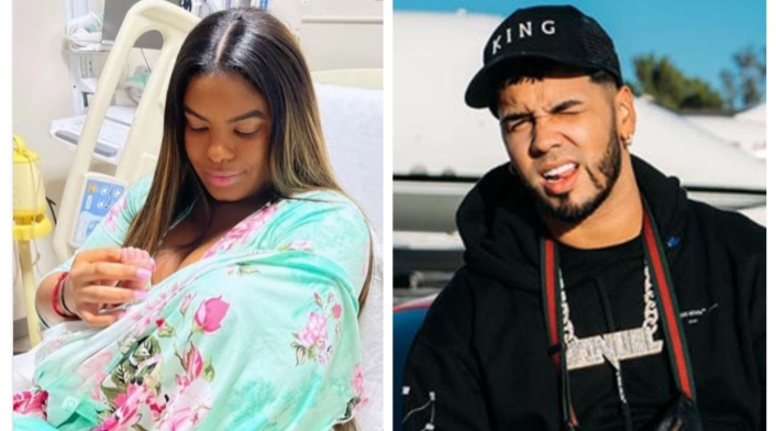 Anuel AA y su hijo Anuel AA y su hijo