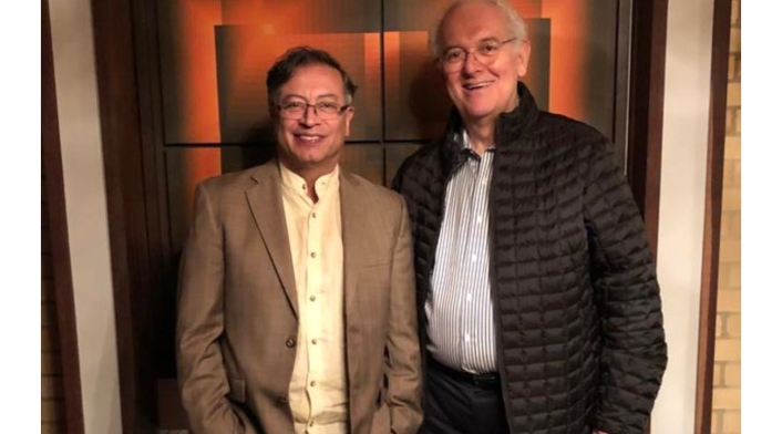 Gustavo Petro y José Antonio Ocampo