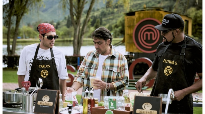 Carlos Báez y Estiwar G en MasterChef Carlos Báez y Estiwar G en MasterChef
