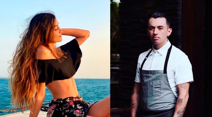 Manuela Gutiérrez (influencer colombiana) y Edgar Núñez (chef mexicano) Manuela Gutiérrez y Edgar Núñez