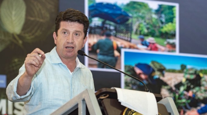 Ministro de Defensa, Diego Molano
