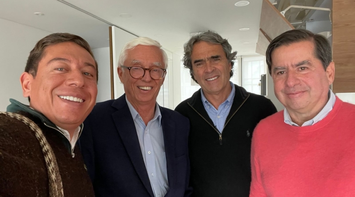 Carlos Amaya, Jorge Robledo, Sergio Fajardo, Juan Fernando Cristo