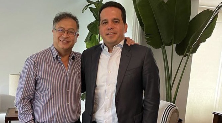Carlos Trujillo y Gustavo Petro