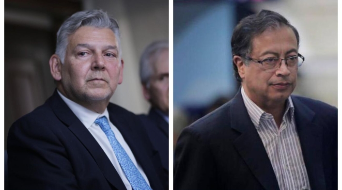 Jaime Alberto Cabal y Gustavo Petro Jaime Alberto Cabal y Gustavo Petro