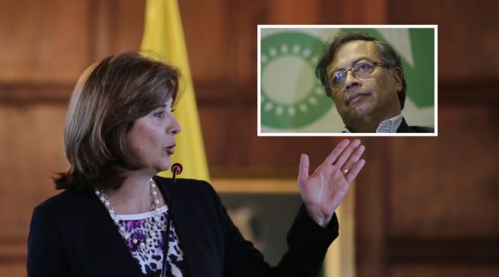María Ángela Holguín: No funcionan coqueteos de campaña de Petro María Ángela Holguín: No funcionan coqueteos de campaña de Petro
