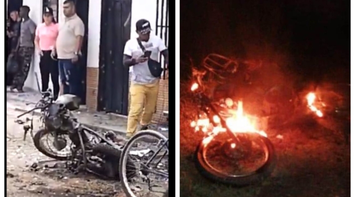 Moto bomba en Corinto, Cauca Moto bomba en Corinto, Cauca