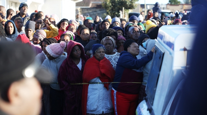 Sudáfrica muerte de jóvenes