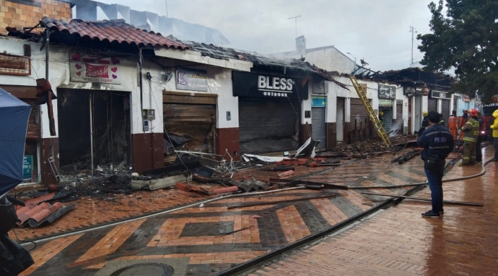 Incendio Chía