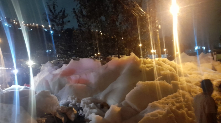 Espuma contaminada en Soacha