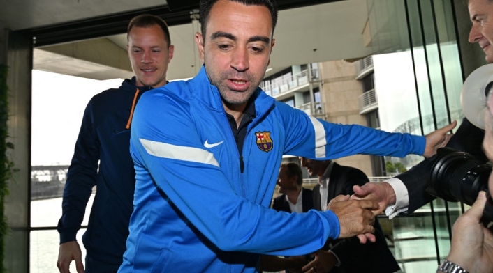Xavi Hernández, técnico del FC Barcelona