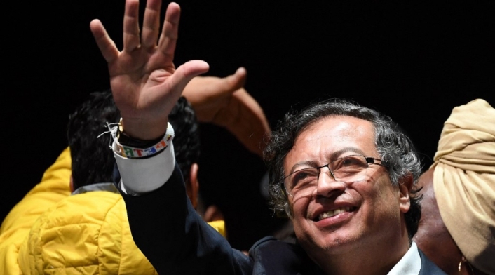 Presidente electo, Gustavo Petro.