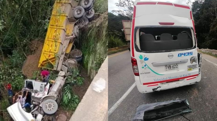 Accidente de tránsito en Cundinamarca