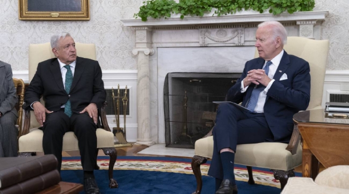 Andrés Manuel López Obrador y Joe Biden