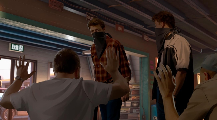 Escena de As Dusk Fall