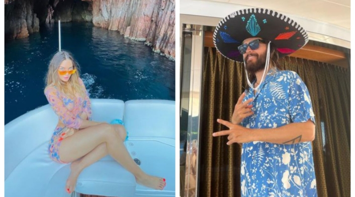 Belinda y Jared Leto Belinda y Jared Leto