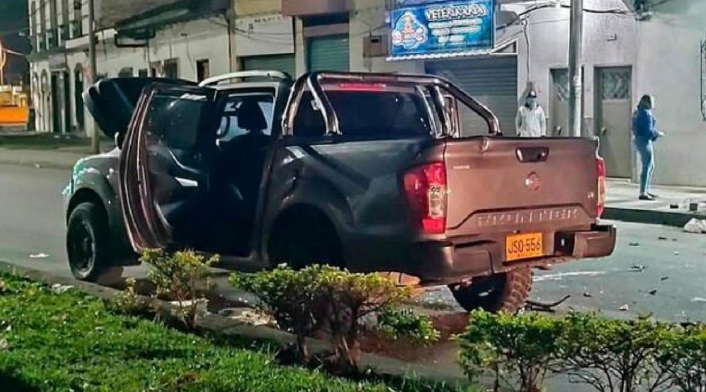 Carro bomba en Popayán