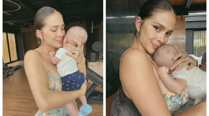 Greeicy Rendón y su hijo Greeicy Rendón y su hijo