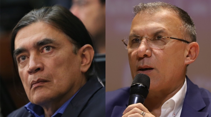 Gustavo Bolívar y Roy Barreras Gustavo Bolívar y Roy Barreras