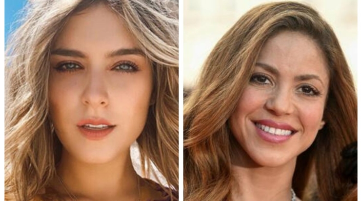 Laura Tobón y Shakira Laura Tobón y Shakira