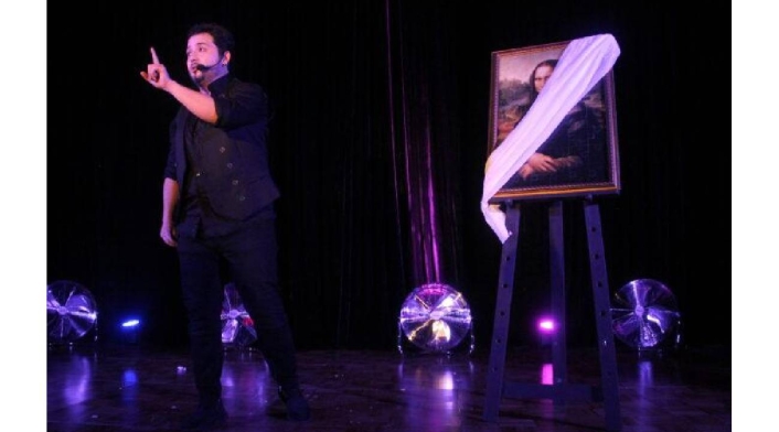 Mago Juan Álvarez y su acto en el Hilton Bogotá Corferias Mago Juan Álvarez y su acto en el Hilton Bogotá Corferias