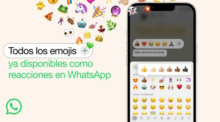 Reacciones de WhatsApp nuevos emojis Reacciones de WhatsApp nuevos emojis