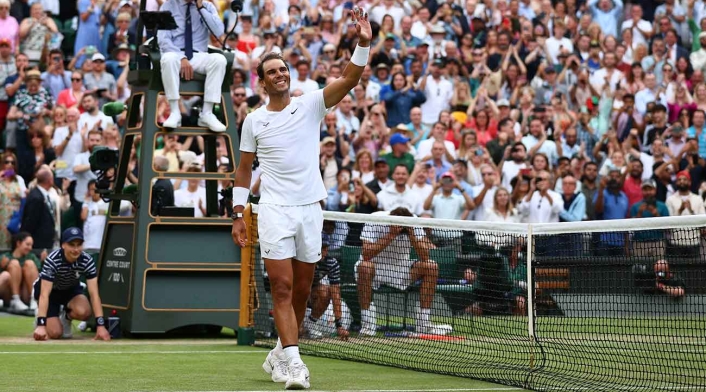 Rafael Nadal pasó a la semifinal de Wimbledon Rafael Nadal pasó a la semifinal de Wimbledon