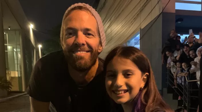 Taylor Hawkins y Emma Sofía Taylor Hawkins y Emma Sofía