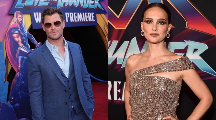 Chris Hemsworth y Natalie Portman