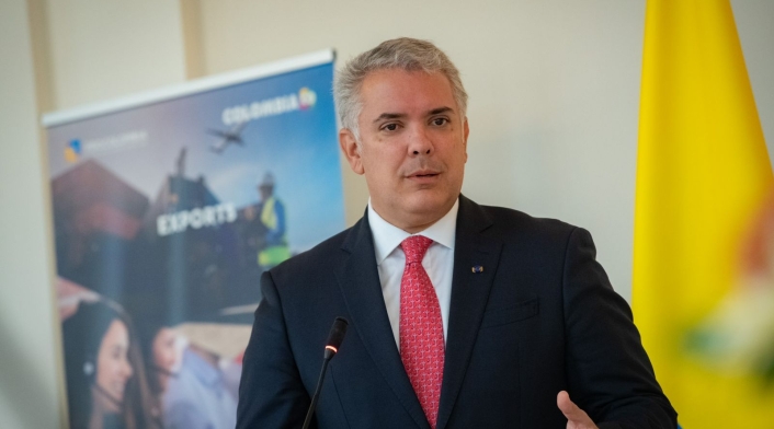Iván Duque, presidente de Colombia