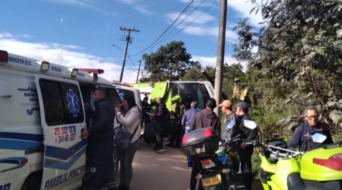 Accidente de ruta escolar en Ciudad Bolívar Accidente de ruta escolar en Ciudad Bolívar