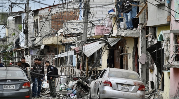 Explosión en Ecuador Explosión en Ecuador
